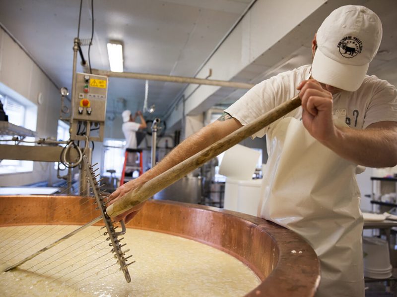 combing curds
